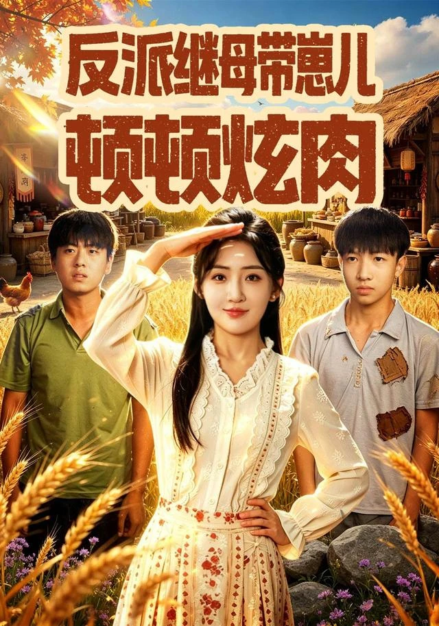 《反派继母带崽儿顿顿炫肉》官方海报